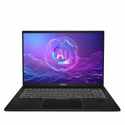 MSI Summit A16 AI+ A3HMTG-027UK AMD Ryzen AI 9 365 Hybride [2-en-1] 40,6 cm [16"] Écran tactile Quad HD+ 32 Go LPDDR5-SDRAM 1 To SSD Wi-Fi 7 [802.11be] Windows 11 Home Noir  - Version UK