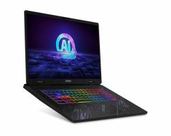 MSI Pulse 17 AI C1V Intel Core Ultra 9 185H Ordinateur portable 43,2 cm [17"] Quad HD+ 16 Go DDR5-SDRAM 1 To SSD NVIDIA GeForce RTX 4060 Wi-Fi 6E [802.11ax] Windows 11 Home Noir  - Version UK