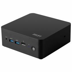 MSI Cubi NUC 1MG-001EU PC/poste de travail Intel Core 7 150U 16 Go DDR5-SDRAM 1 To SSD Windows 11 Pro Mini PC Noir  - version étrangère