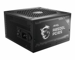 MSI MAG A850GL PCIE5 unité d'alimentation d'énergie 850 W 20+4 pin ATX ATX Noir 