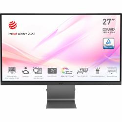 MSI Modern MD271UL écran plat de PC 68,6 cm [27"] 3840 x 2160 pixels 4K Ultra HD Gris 