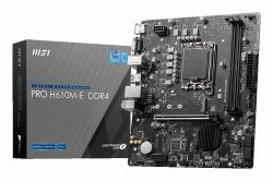 MSI PRO H610M-E DDR4 carte mère Intel H610 LGA 1700 micro ATX 