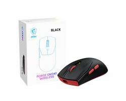 MSI Forge Gm340 Wireless Black souris Gaming Ambidextre RF sans fil + Bluetooth Optique 12000 DPI 