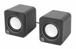 Manhattan 2600 Series Noir, Argent Avec fil 6 W 