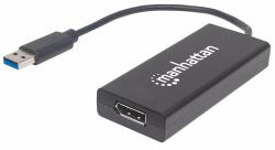 Manhattan 152327 adaptateur graphique USB 3840 x 2160 pixels Noir 
