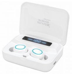Manhattan 180399 casque Sans fil Ecouteurs Appels/Musique Bluetooth Blanc 