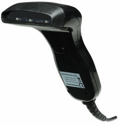 Manhattan Scanner de codes-barres CCD filaire, USB, largeur de lecture 80 mm, câble 152 cm, luminosité ambiante max. 3 000 lux, noir, garantie 3 ans 