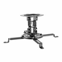Manhattan 461184 support pour projecteurs Plafond Noir 