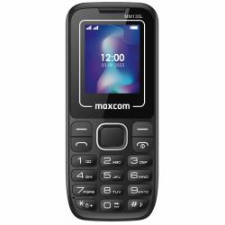 MaxCom Classic MM135 LIGHT 4,5 cm [1.77"] 68 g Noir Téléphone d'entrée de gamme 