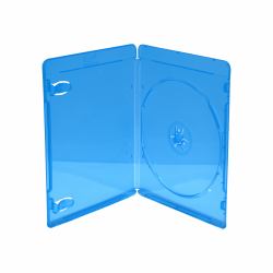 MediaRange BOX39-50 étui disque optique Boîtier Blu-ray 1 disques Bleu, Transparent 