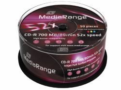 MediaRange MR208 CD vierge CD-R 700 Mo 52x 50 pièce[s] 