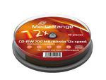 MediaRange MR235 CD vierge CD-RW 700 Mo 12x 10 pièce[s] 