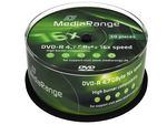 MediaRange MR444 DVD vierge 4,7 Go DVD-R 50 pièce[s] 