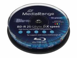 MediaRange MR500 disque vierge Blu-Ray BD-R 25 Go 10 pièce[s] 