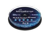 MediaRange MR507 disque vierge Blu-Ray BD-R 50 Go 10 pièce[s] 