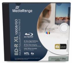 MediaRange MR520 disque vierge Blu-Ray BD-R 100 Go 1 pièce[s] 