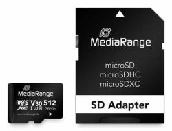 MediaRange MR947 mémoire flash 512 Go MicroSDXC UHS-I Classe 10 