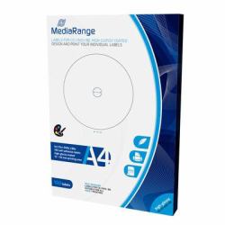 MediaRange MRINK132 étiquette auto-collante Blanc 100 pièce[s] 