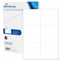 MediaRange MRINK144 étiquette auto-collante Permanent Blanc 300 pièce[s] 