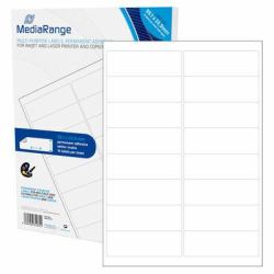 MediaRange MRINK147 étiquette auto-collante Permanent Blanc 800 pièce[s] 