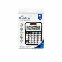 MediaRange MROS190 calculatrice Bureau Calculatrice basique Noir, Blanc 