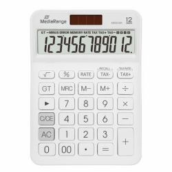 MediaRange MROS191 calculatrice Bureau Calculatrice basique Blanc 