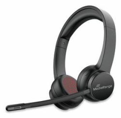 MediaRange MROS307 casque Sans fil Arceau Appels/Musique USB Type-C Bluetooth Noir 
