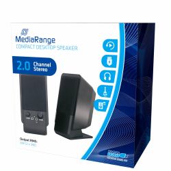 MediaRange MROS352 haut-parleur 1-voie Noir Avec fil 6 W 