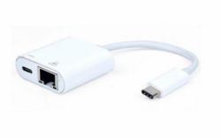 Mercodan 866070 station d'accueil USB 3.2 Gen 1 [3.1 Gen 1] Type-C Blanc 