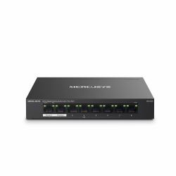 Mercusys MS108GP commutateur réseau Géré Gigabit Ethernet [10/100/1000] Connexion Ethernet, supportant l'alimentation via ce port [PoE] Noir 