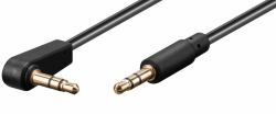 Microconnect AUDLL05A câble audio 0,5 m 3,5mm Noir 