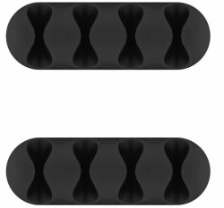 Microconnect CABLEMANA-16 range-câbles Sol Support de câbles Noir 2 pièce[s] 
