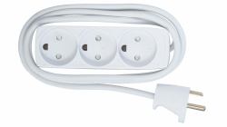 Microconnect GRU00315WDK multiprise 1,5 m 3 sortie[s] CA Intérieure Blanc 