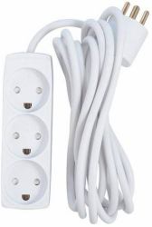 Microconnect GRU033WDK multiprise 3 m 3 sortie[s] CA Intérieure Blanc 