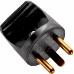 Microconnect GRUEDBSPS adaptateur prise d'alimentation Type K [DK] Noir 