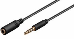 Microconnect IPOD003B câble audio 1 m 3,5mm Noir 