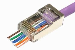 Microconnect KON506-50EZ connecteur de fils RJ45 Argent 