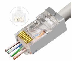 Microconnect KON512-50EZ connecteur de fils RJ45 Argent 