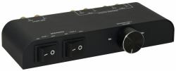 Microconnect MC-GEN-270 commutateur audio Noir 