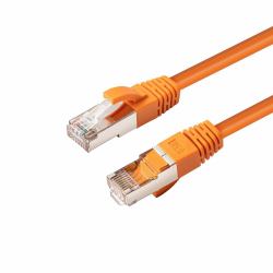 Microconnect MC-SFTP6A0025O câble de réseau Orange 0,25 m Cat6a S/FTP [S-STP] 
