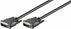 Microconnect MONCC1 câble DVI 1 m DVI-D Noir 