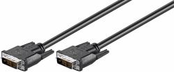 Microconnect MONCCS1 câble DVI 1 m DVI-D Noir 
