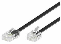 Microconnect MPK451S câble de téléphone 1 m Noir 