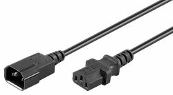 Microconnect PE040610 multiprise 1 m Noir 