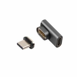 Microconnect USB3.1CCMF-MAGNETIC adaptateur graphique USB Noir 