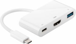Microconnect USB3.1CCOM2 adaptateur graphique USB Blanc 