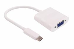 Microconnect USB3.1CVGAW adaptateur graphique USB Blanc 