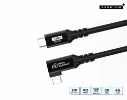 Microconnect USB3.2CC2-A câble USB USB 3.2 Gen 2x2 2 m USB C Noir 