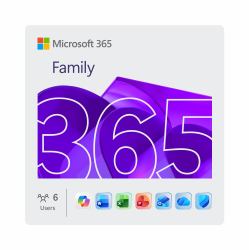 Microsoft Office 365 Family Office suite 1 licence[s] Multilingue 1 année[s] 