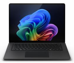 Microsoft Surface Laptop 8 Copilot+ PC Intel Core Ultra 5 335 Ordinateur portable 38,1 cm [15"] Écran tactile 16 Go LPDDR5x-SDRAM 512 Go SSD Wi-Fi 7 [802.11be] Windows 11 Pro Noir  - Version UK